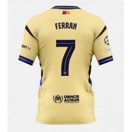 Barcelona Ferran Torres #7 Uit tenue 2025-26 Korte Mouw